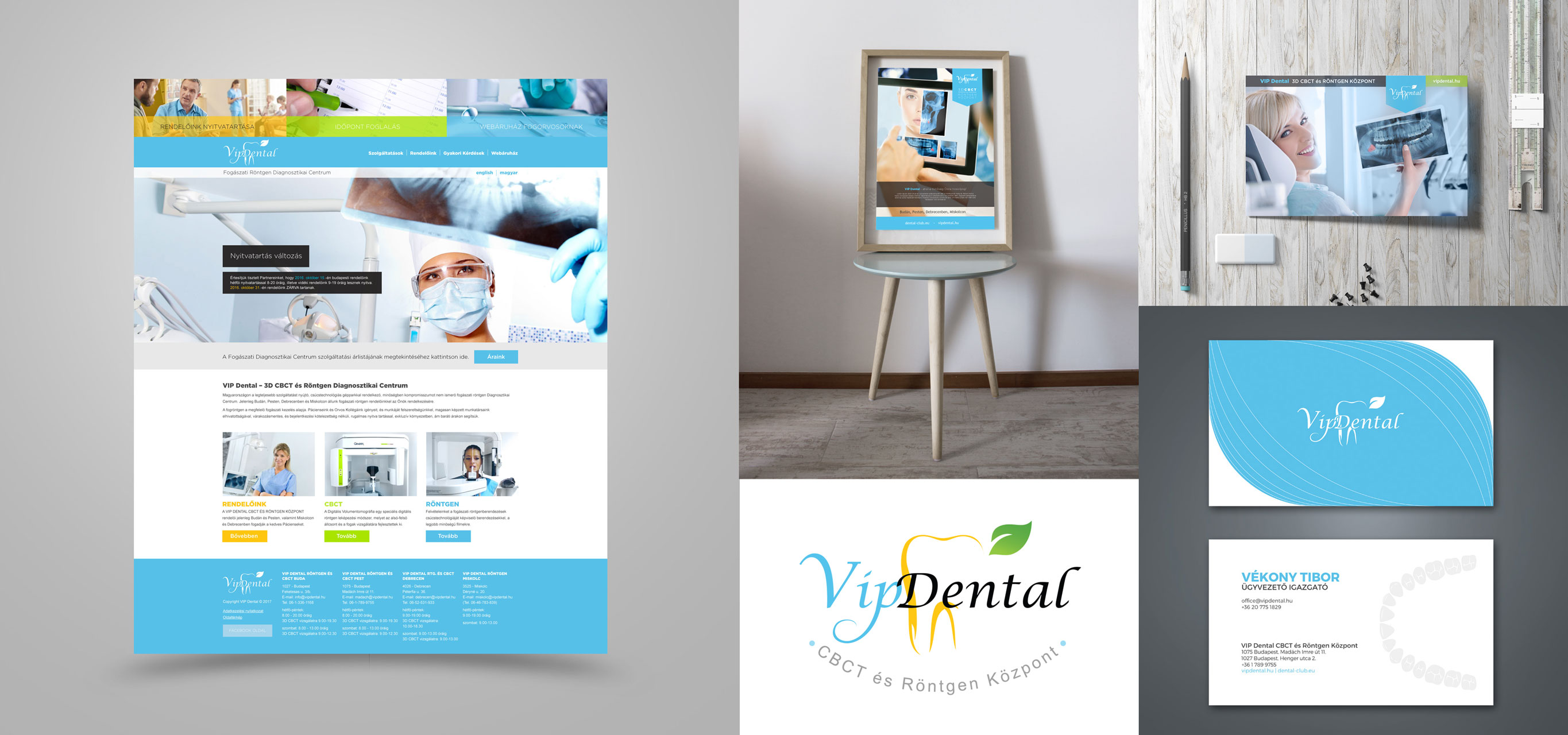 VIP Dental - Arculattervezs